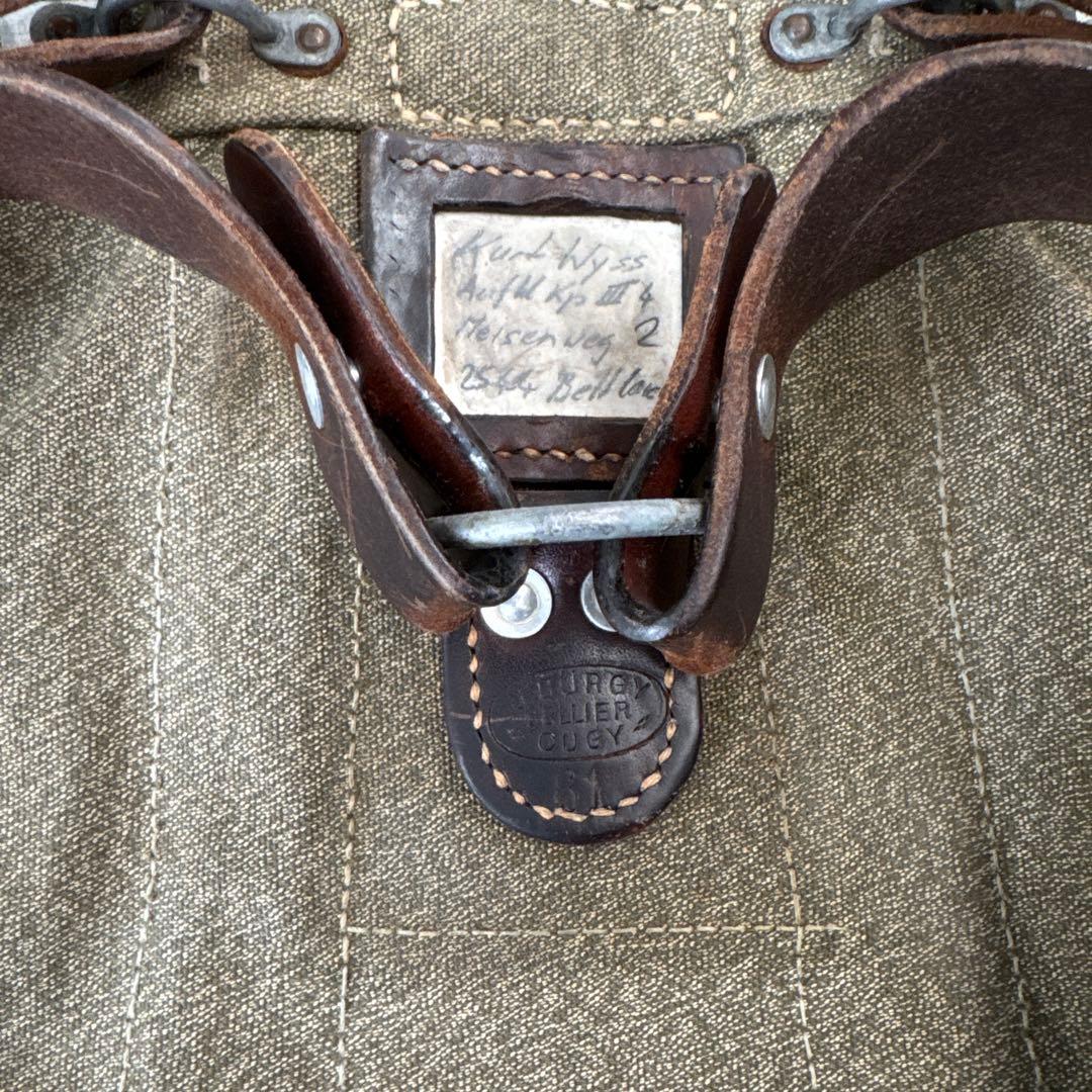 スイス軍 マウンテンリュック&ブレッドバッグ ごま塩