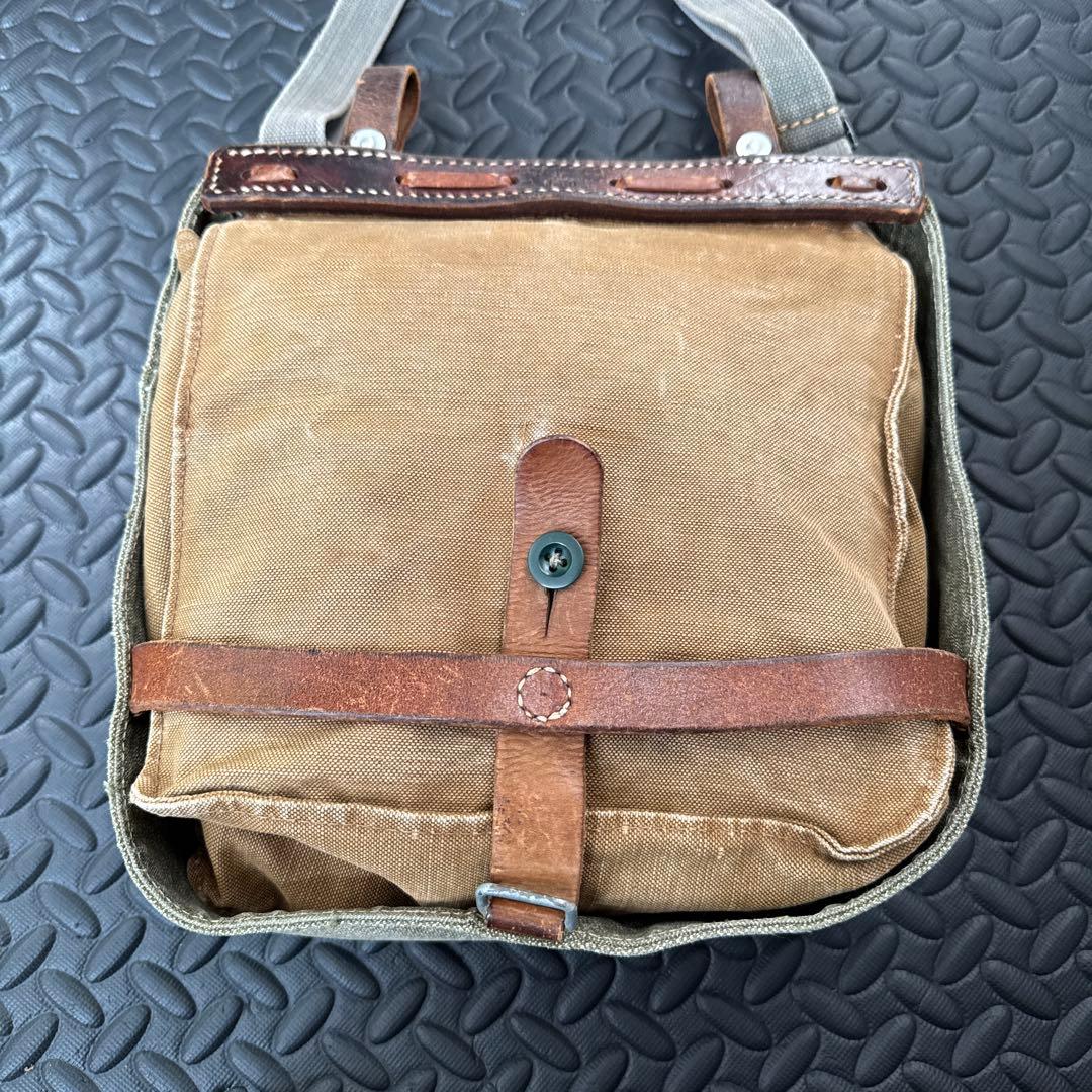 スイス軍 マウンテンリュック&ブレッドバッグ ごま塩