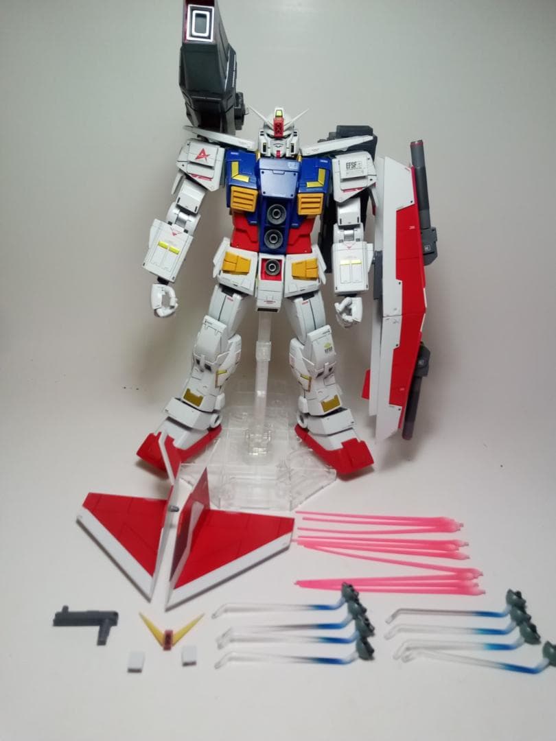 HG フルバースト サイコガンダム アムロ専用 鹵獲改修機 ガンプラ 完成品