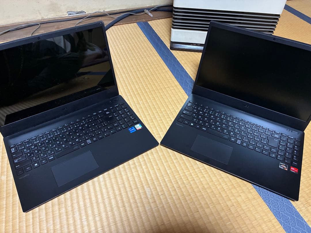 完全ジャンク品　NEC versapro 15 2台　通電可、起動不可