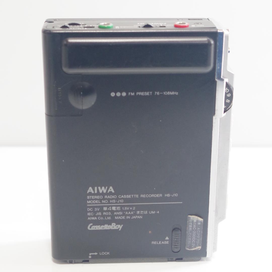 T0910 AIWA アイワ カセットボーイ HS-J10