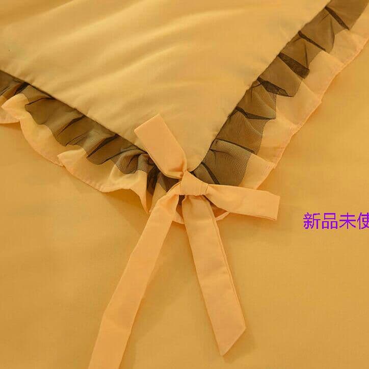 可愛さ輝くレースシングル布団カバー3点シーツ寝具セット枕カバー付p6