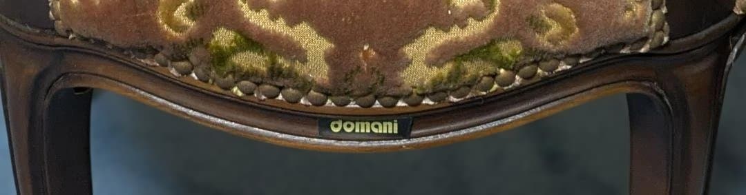 カリモク　ドマーニ　domani　金華山　ルイ15世　鋲打ち　ダイニングチェア②