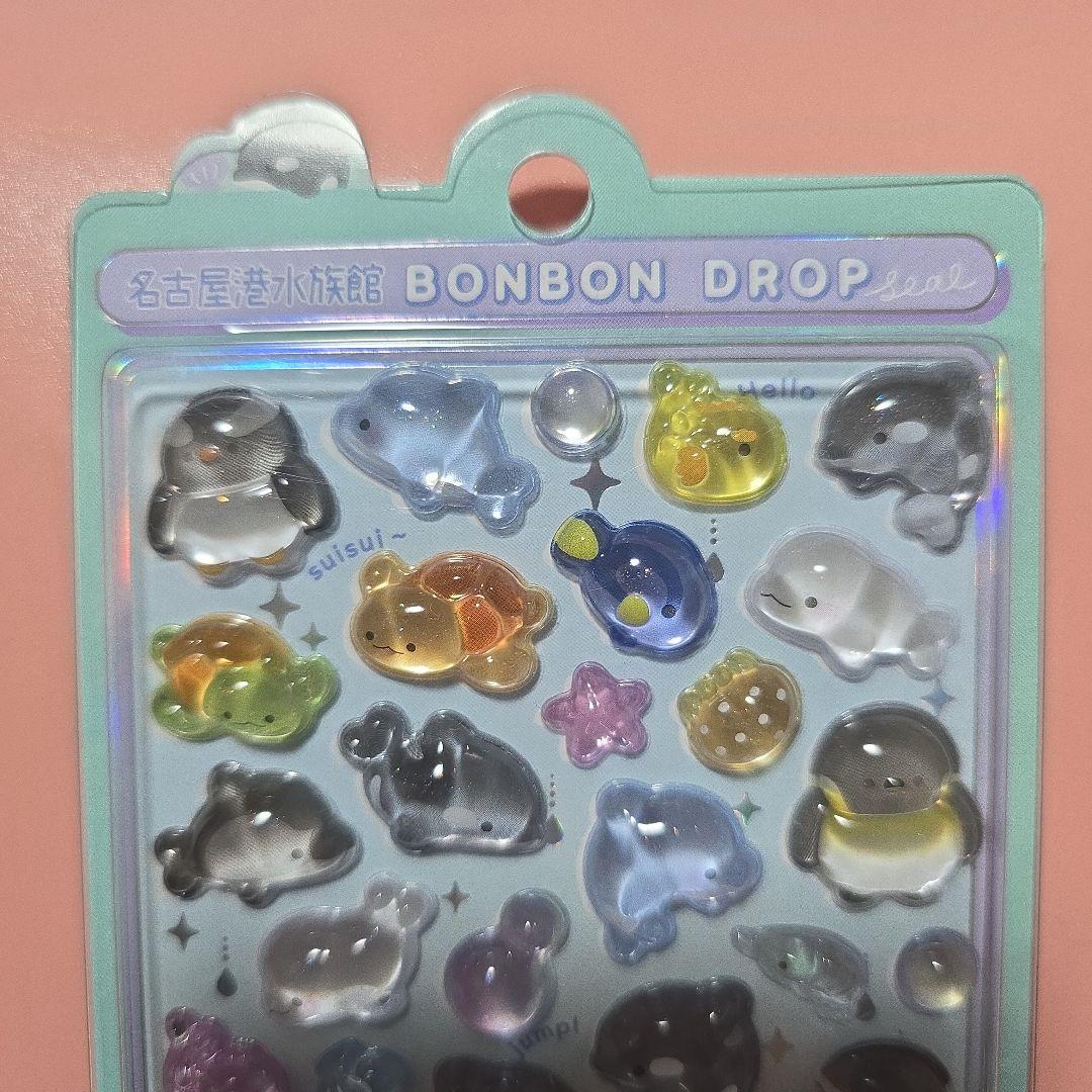 BONBON DROP シール　名古屋港水族館