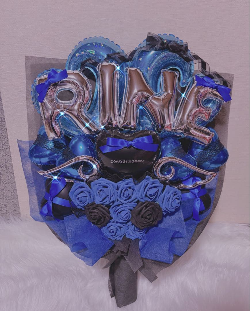 推し活 バルーンギフト バルーンブーケ フラスタ 卓フラ 生誕祭 卒業