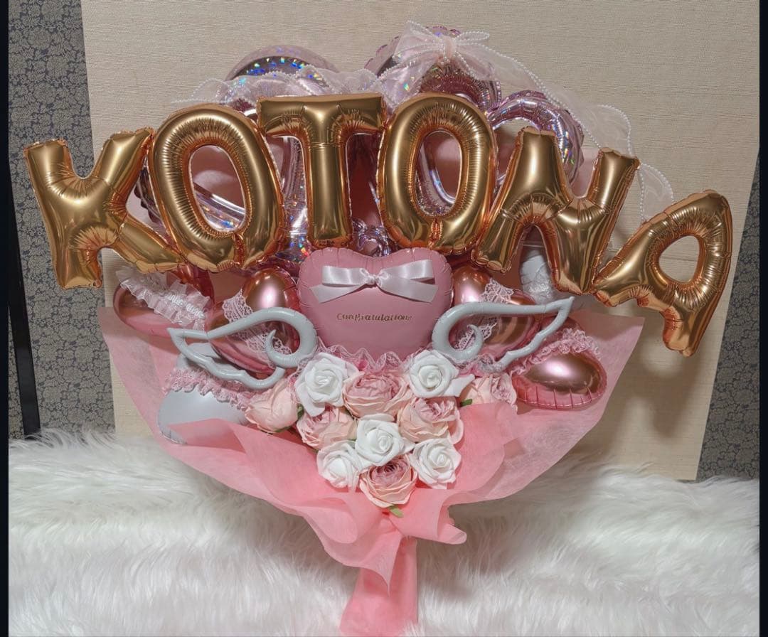 推し活 バルーンギフト バルーンブーケ フラスタ 卓フラ 生誕祭 卒業