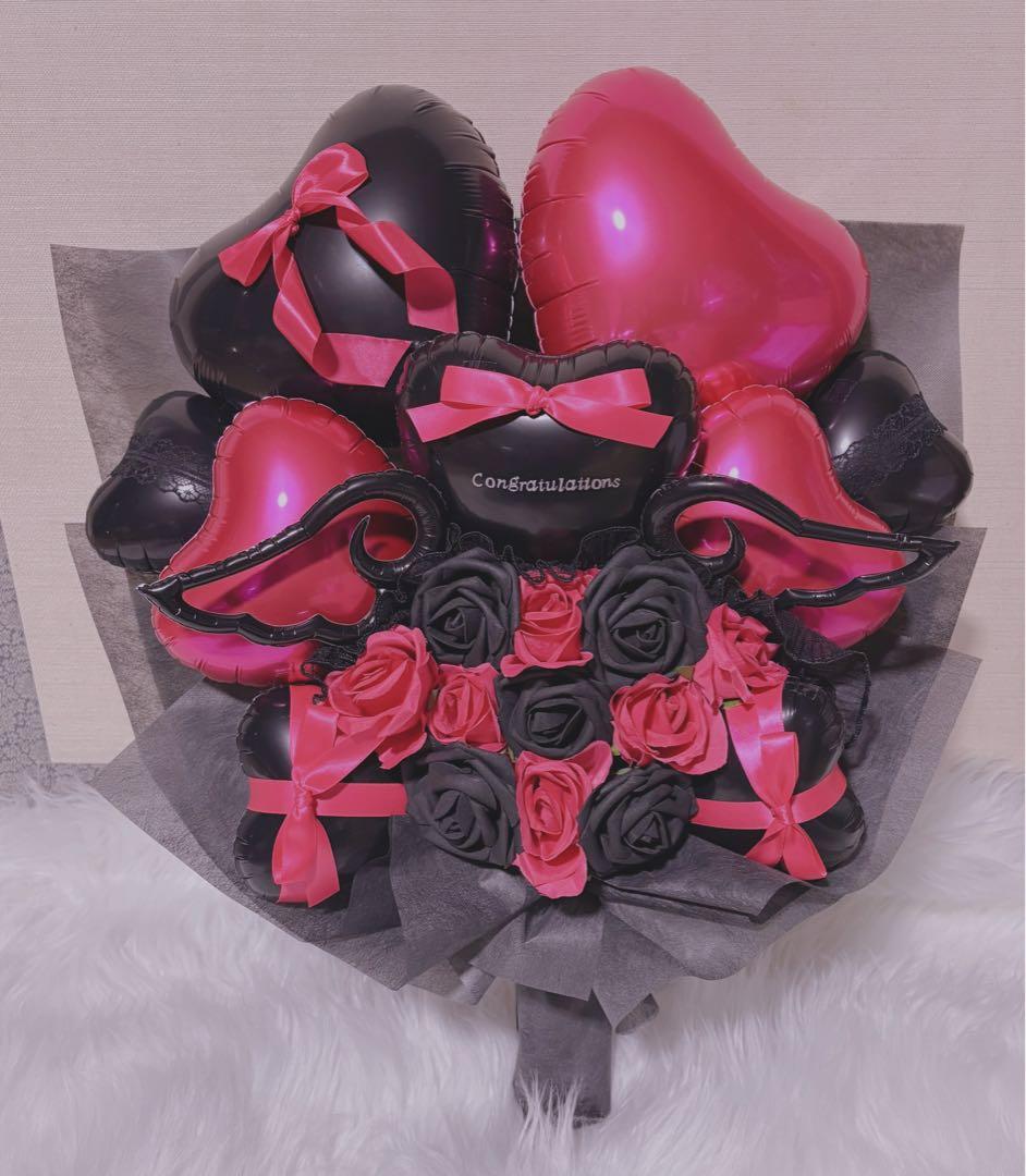 推し活 バルーンギフト バルーンブーケ フラスタ 卓フラ 生誕祭 卒業