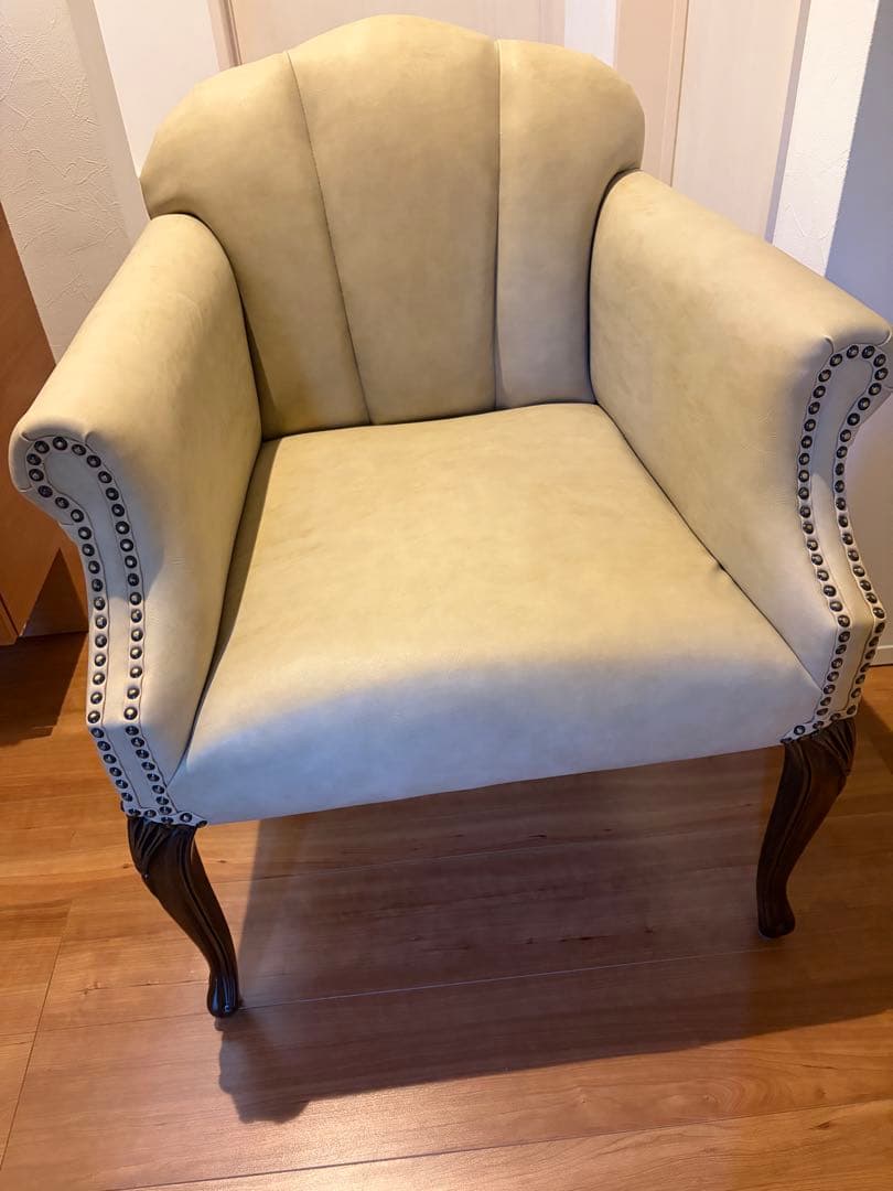 【美品】ヴィンテージ　シェル型　ソファチェア