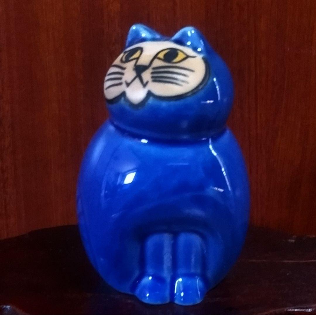 リサラーソン ミアミニ ネイビー 北欧 美品