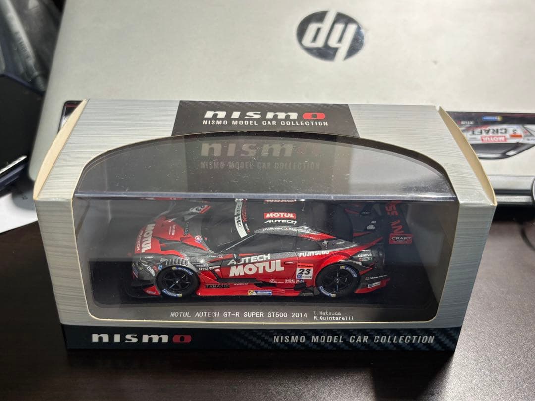 エブロ1/43 日産特注モチュールオーテックGT-RスーパーGT500 2014