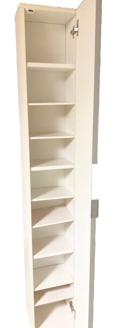 姿見付き収納ラック 白ドレッサー収納棚 全身ミラー 全身鏡 新生活 ホワイト家具