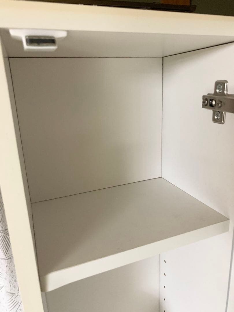 姿見付き収納ラック 白ドレッサー収納棚 全身ミラー 全身鏡 新生活 ホワイト家具
