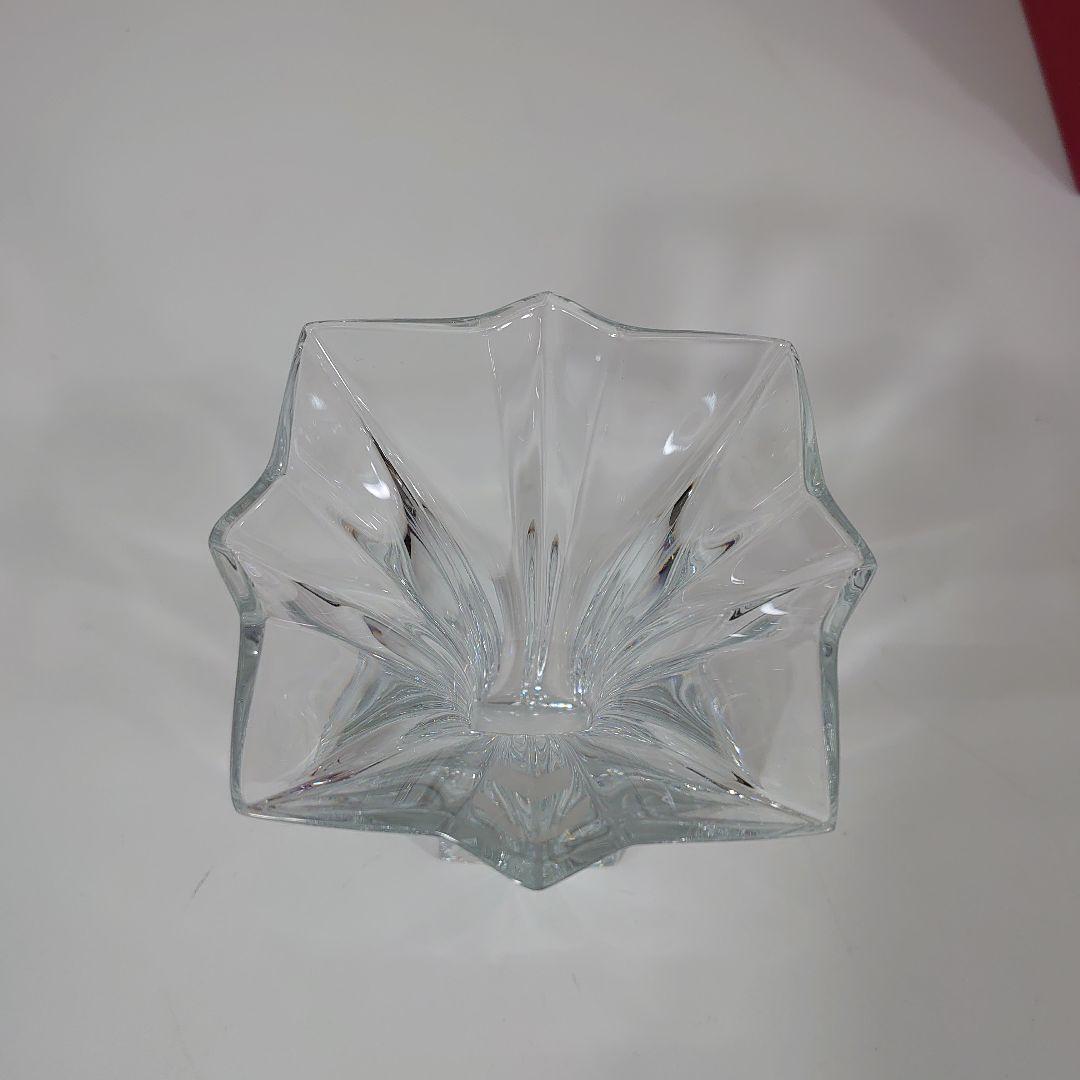 Baccarat バカラ クリスタルフラワーベース 高さ約13cm
