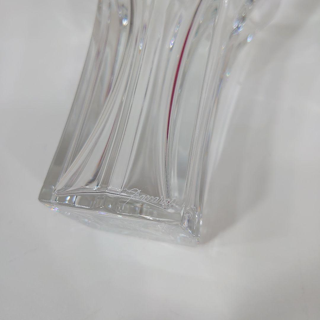 Baccarat バカラ クリスタルフラワーベース 高さ約13cm
