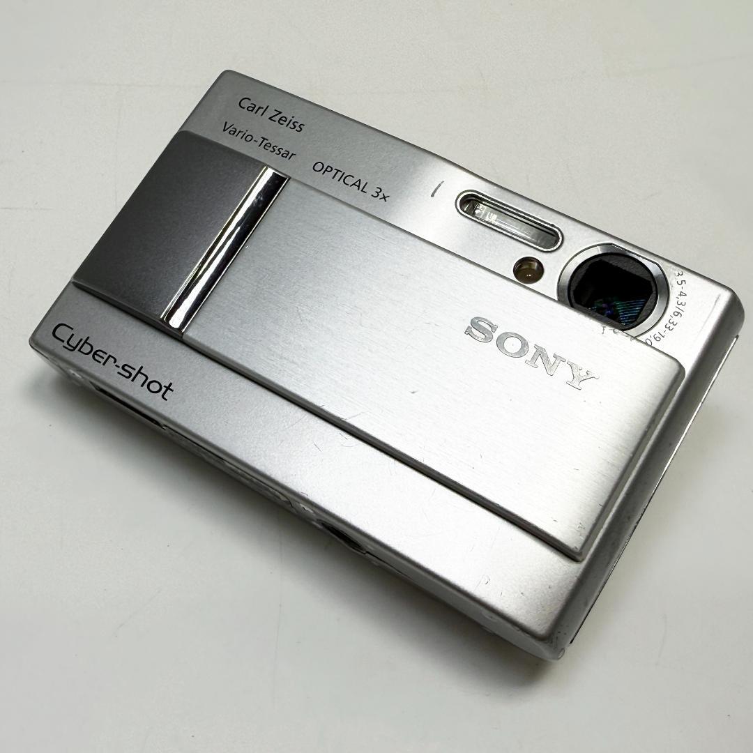 Sony Cyber-shot DSC-T10 デジタルカメラ シルバー