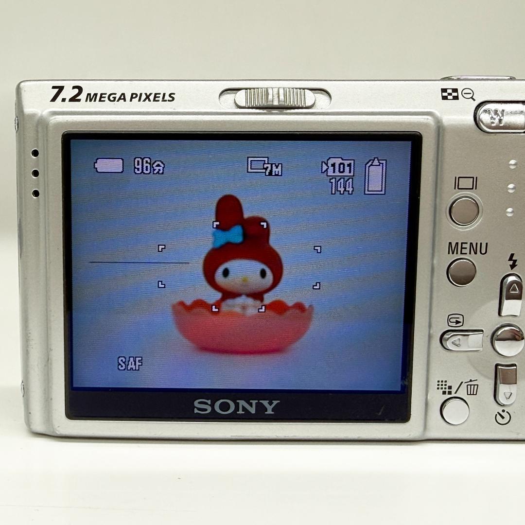 Sony Cyber-shot DSC-T10 デジタルカメラ シルバー