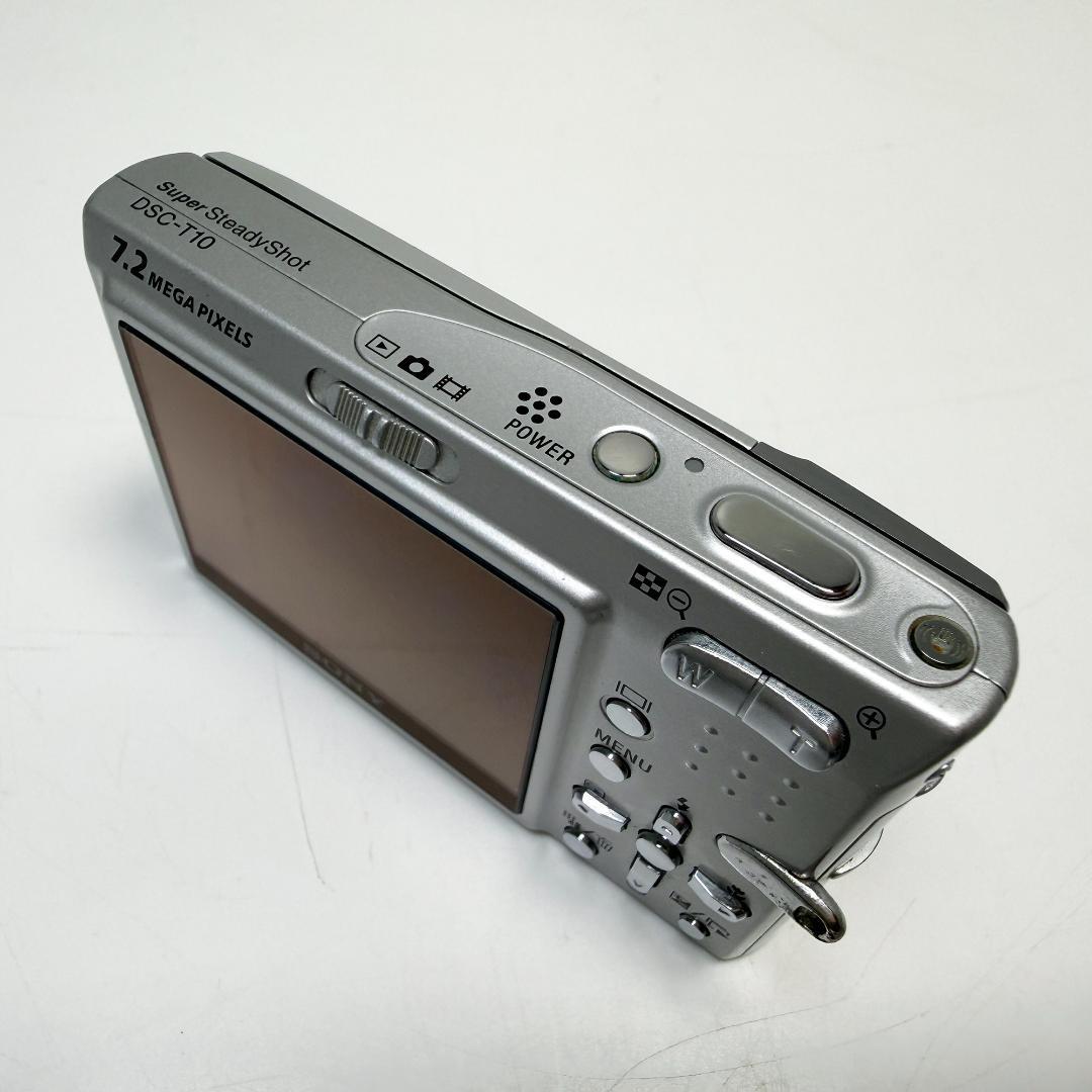 Sony Cyber-shot DSC-T10 デジタルカメラ シルバー