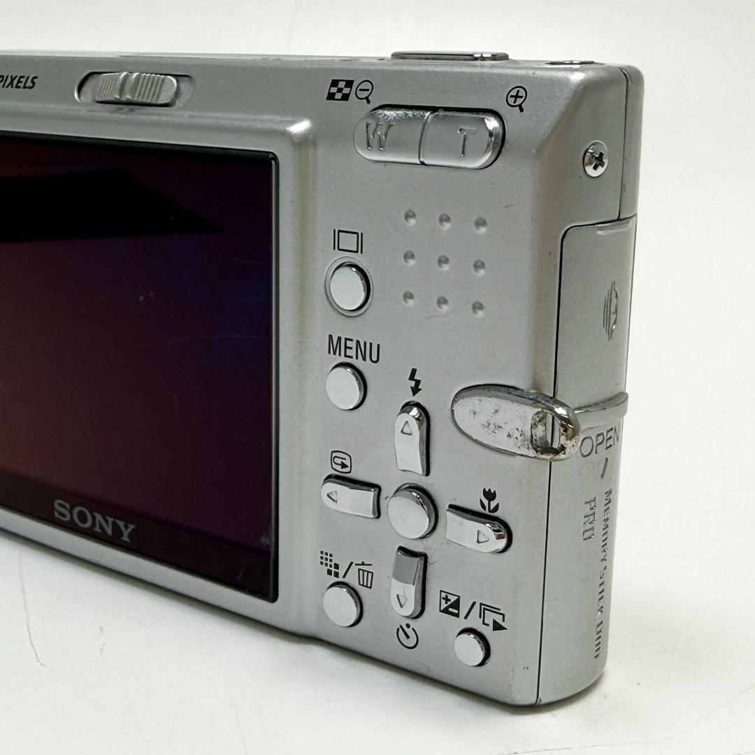 Sony Cyber-shot DSC-T10 デジタルカメラ シルバー