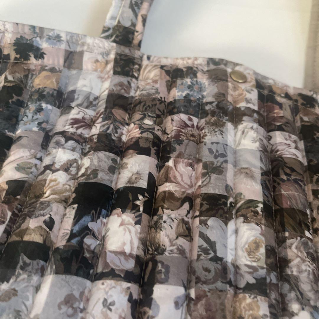 モモタロウ　リバティ　キルト特大トートバッグ　アーカイブギンガム　グレー