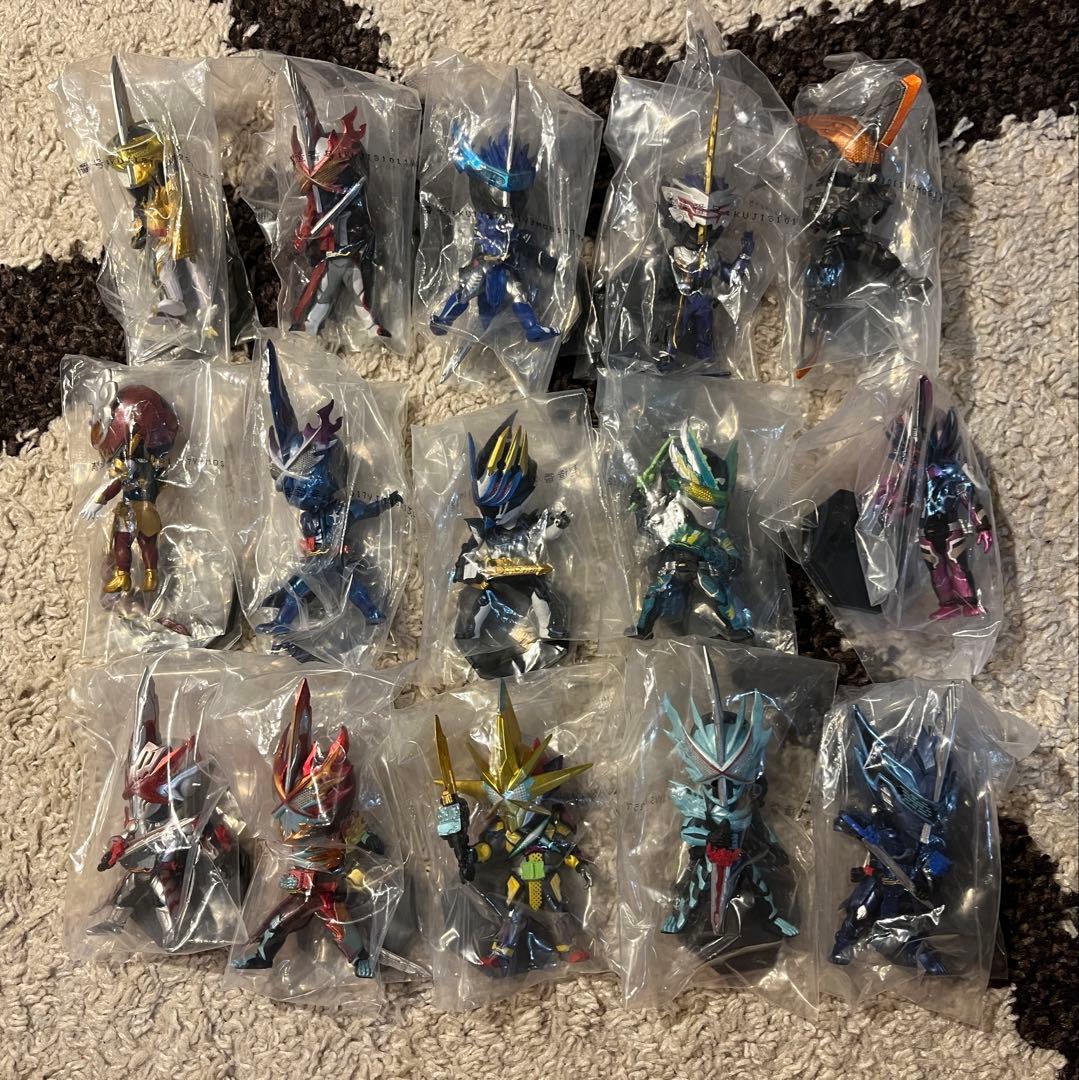 【未開封】 ▼一番くじ　デフォルメクス　仮面ライダー　セイバー　全１５体セット