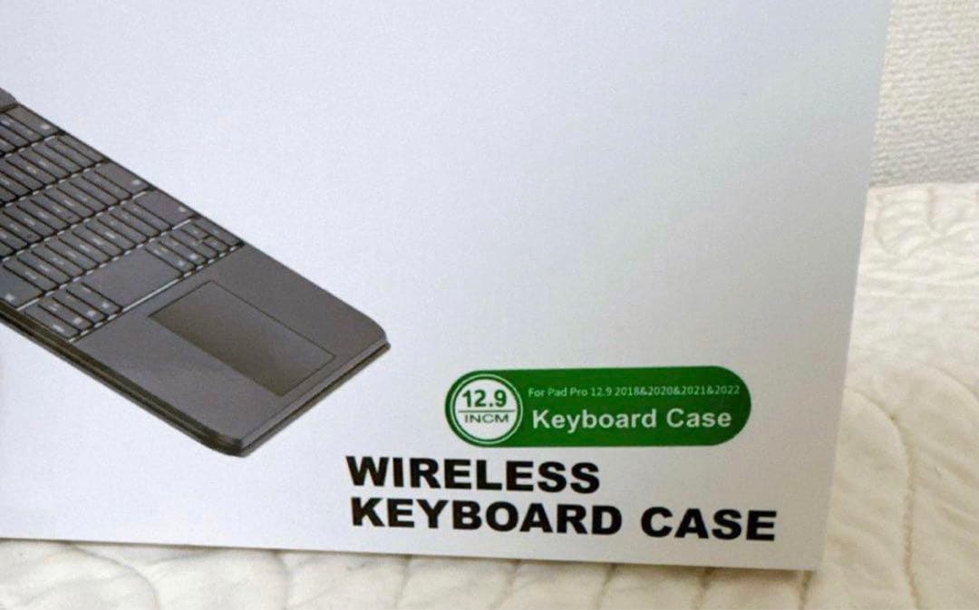 マジックキーボード ホワイト iPad 日本語配列キーボード 7色バックライト