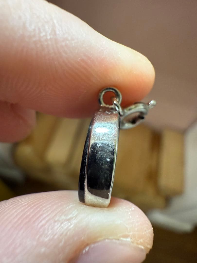 ウォーターメロントルマリン　ペンダントトップ　自然石　原石②