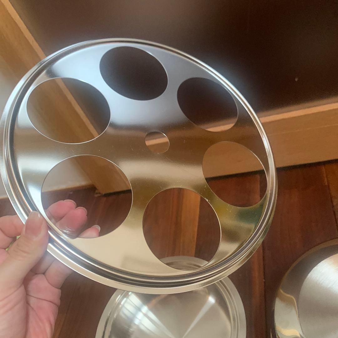 訳あり⭐️アムウェイ クイーンクック6Lシチュー鍋セット　2段調理　重ね調理