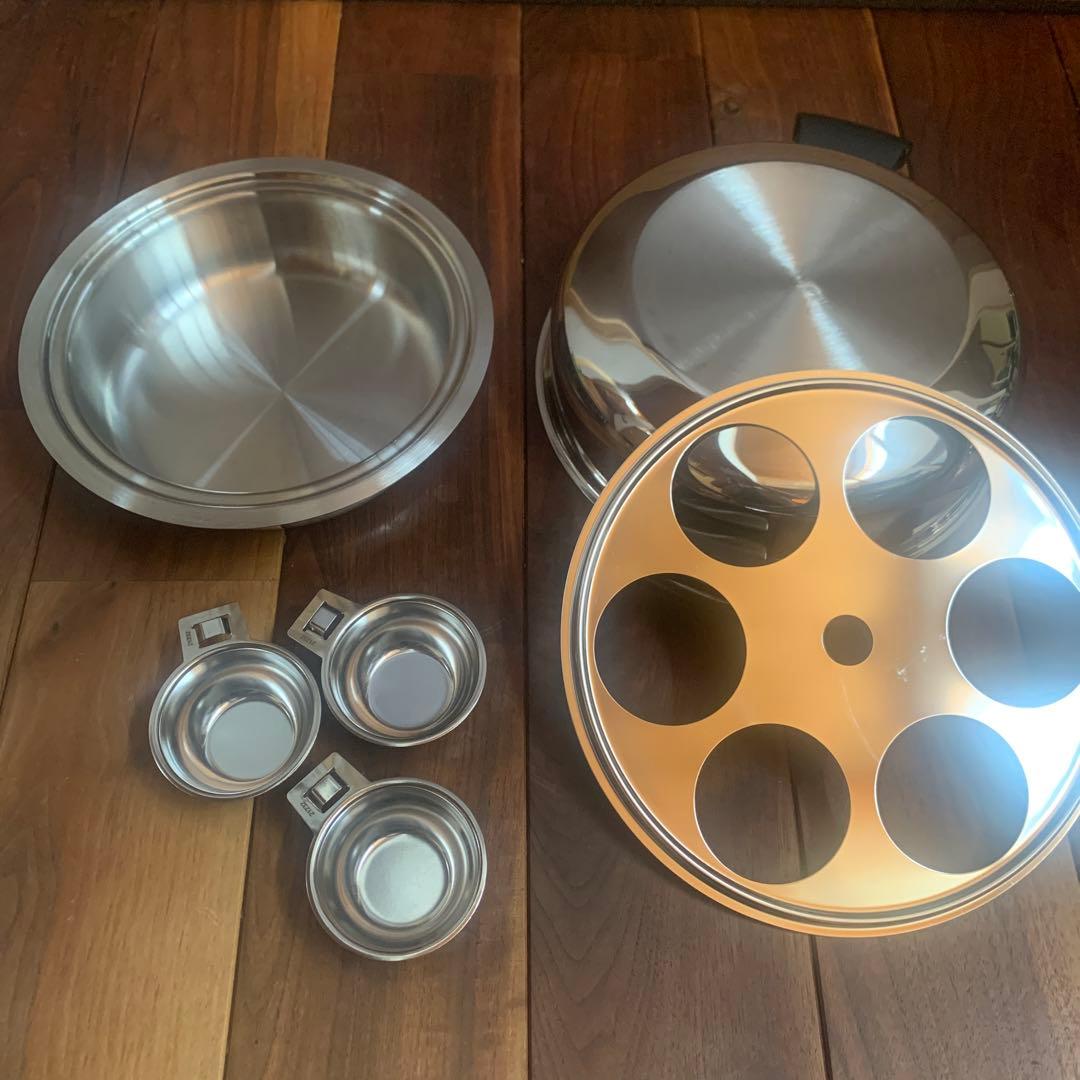 訳あり⭐️アムウェイ クイーンクック6Lシチュー鍋セット　2段調理　重ね調理