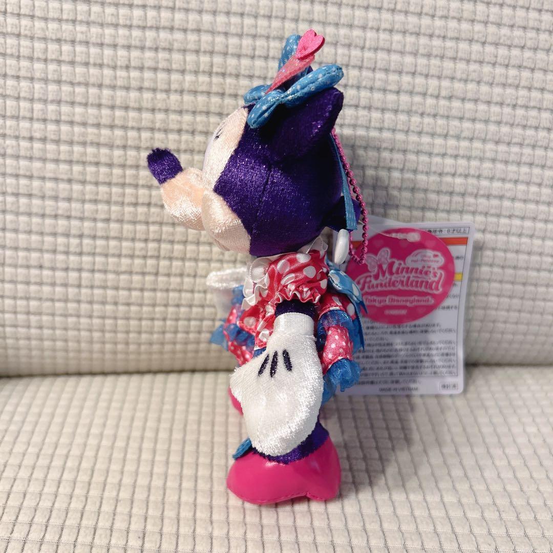 【新品】 ディズニーランド ミニーのファンダーランド ミニパル ぬいぐるみバッジ