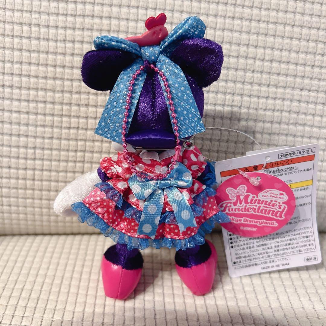 【新品】 ディズニーランド ミニーのファンダーランド ミニパル ぬいぐるみバッジ