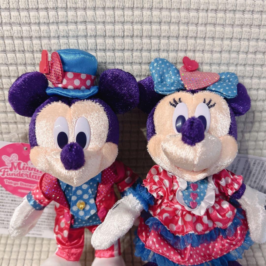 【新品】 ディズニーランド ミニーのファンダーランド ミニパル ぬいぐるみバッジ