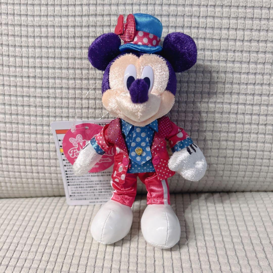【新品】 ディズニーランド ミニーのファンダーランド ミニパル ぬいぐるみバッジ
