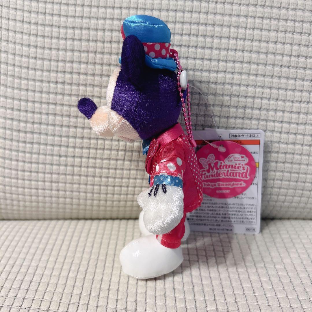 【新品】 ディズニーランド ミニーのファンダーランド ミニパル ぬいぐるみバッジ