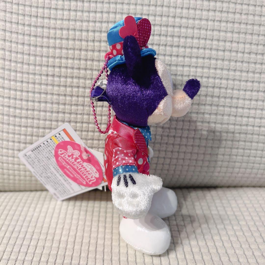 【新品】 ディズニーランド ミニーのファンダーランド ミニパル ぬいぐるみバッジ