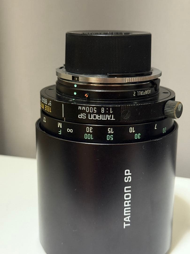 Tamron SP 500mm のミラーレンズ