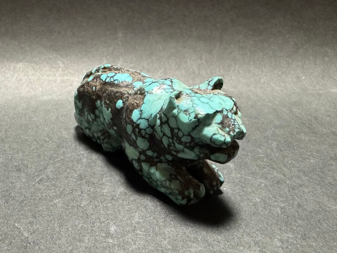 ターコイズ 虎？猫？ 54.5g / 不用品 現状渡し