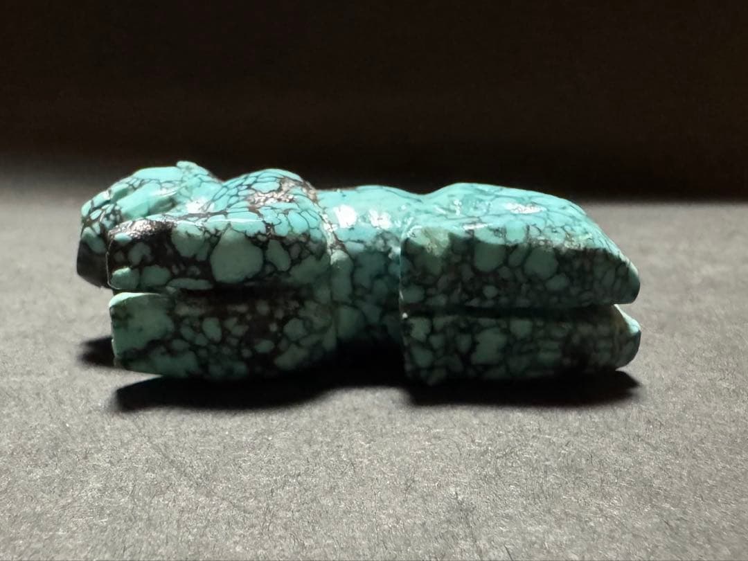 ターコイズ 虎？猫？ 54.5g / 不用品 現状渡し