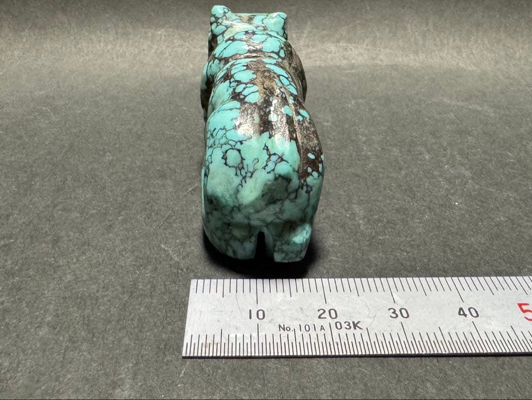 ターコイズ 虎？猫？ 54.5g / 不用品 現状渡し