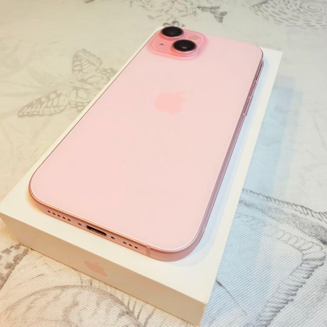 iPhone 15 本体 256GB （ピンク SIMフリー）状態◎