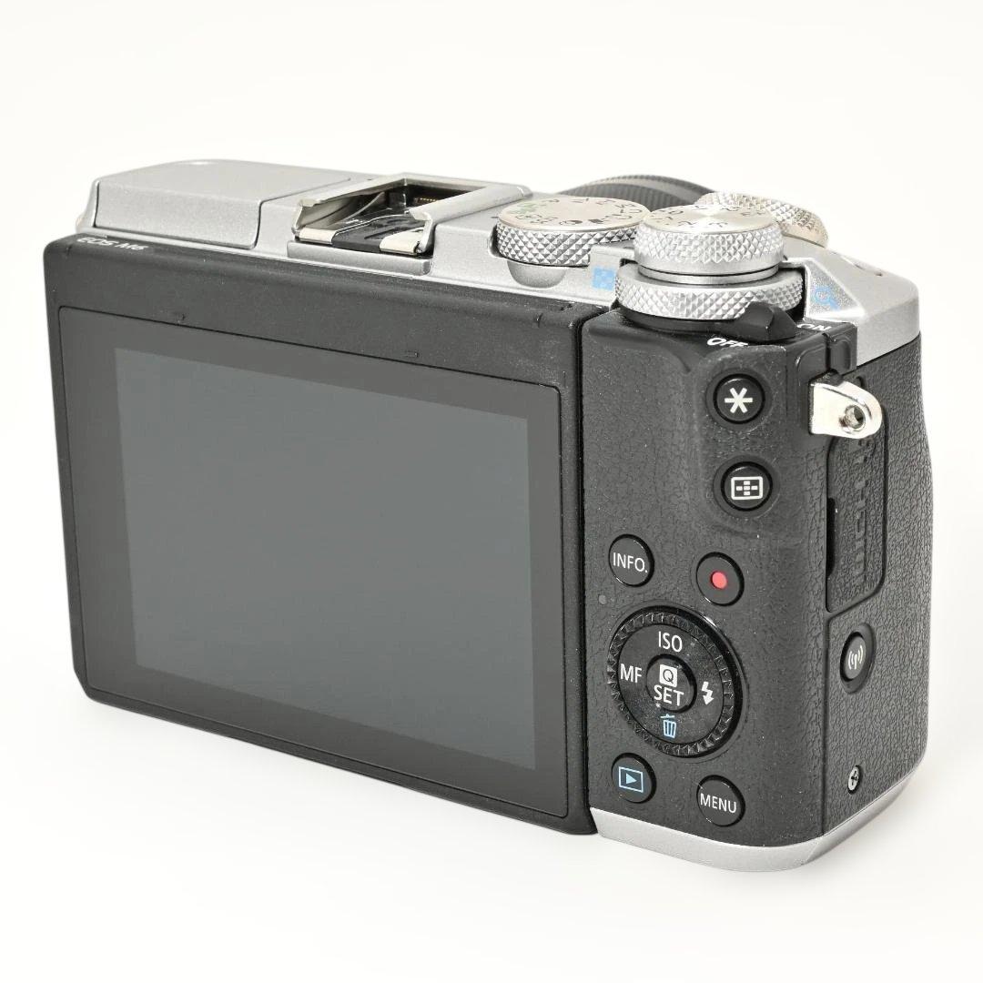 【ほぼ新品】 Canon EOS M6 レンズキット EF-M15-45mm