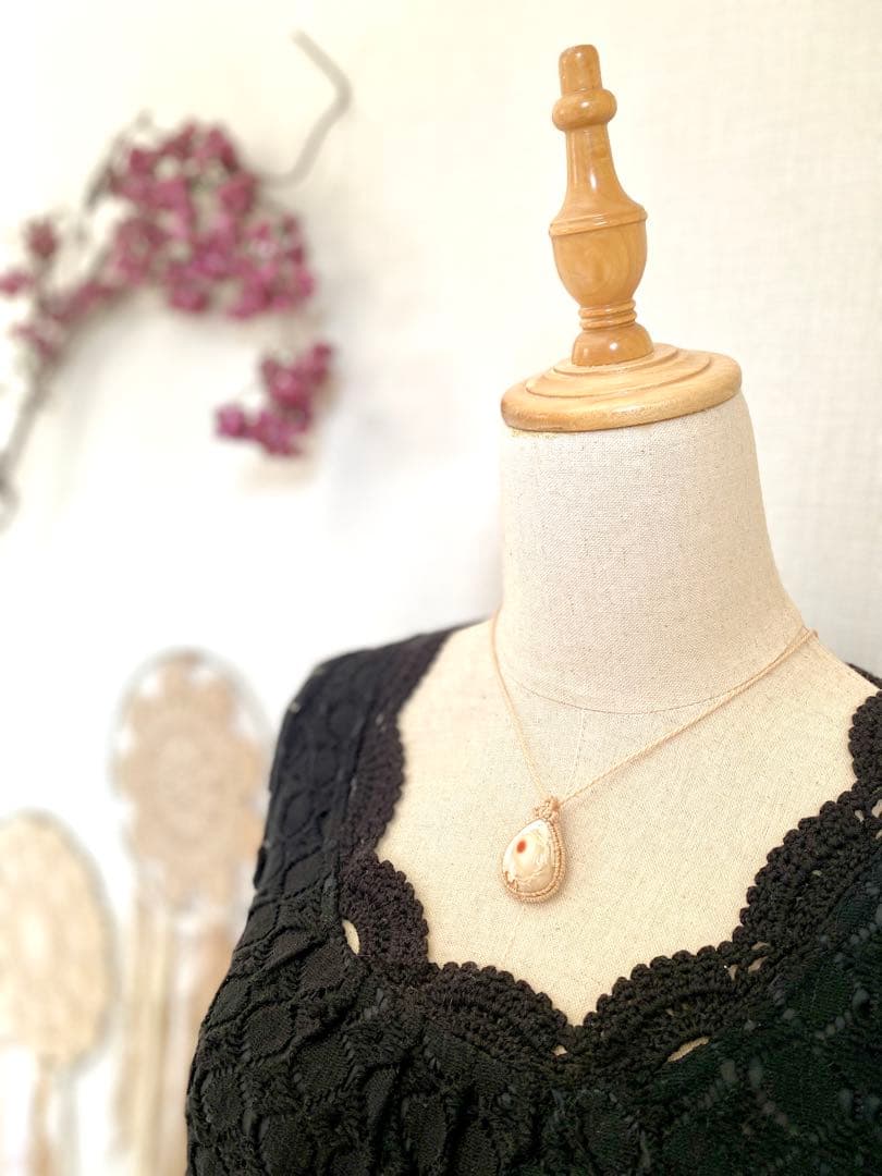 チャクラヒーリング＊ヒーラーの作るお守りアクセサリー/天然石マクラメネックレス