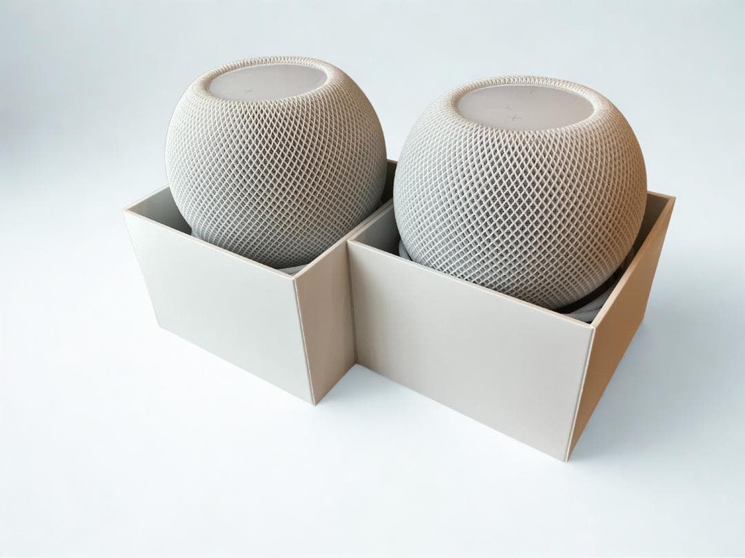 【海外版、日本で動作確認済】Apple Pod mini 白×2台セット