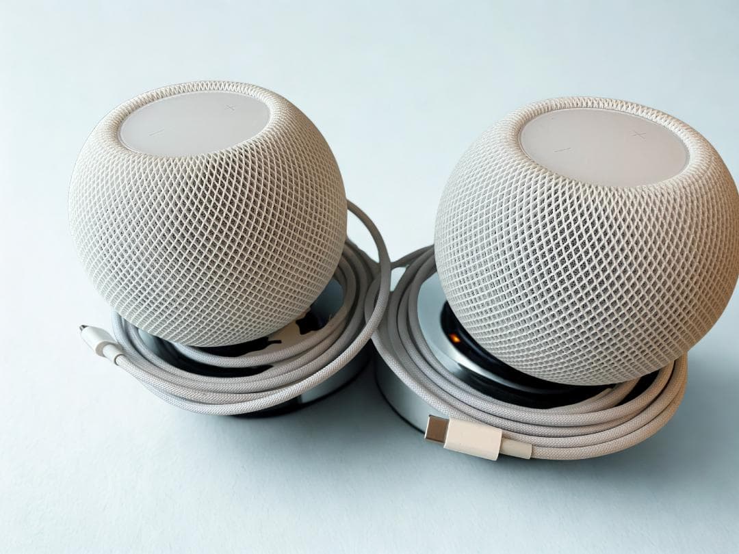 【海外版、日本で動作確認済】Apple Pod mini 白×2台セット