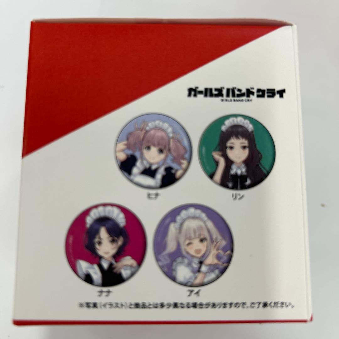 ガールズバンドクライ 描きおろしメイド風Ver. 缶バッジ9BOX ＆ カード