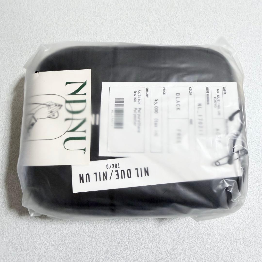 【新品未使用】 NIL DUE / NIL UN TOKYO ポーチ BLACK