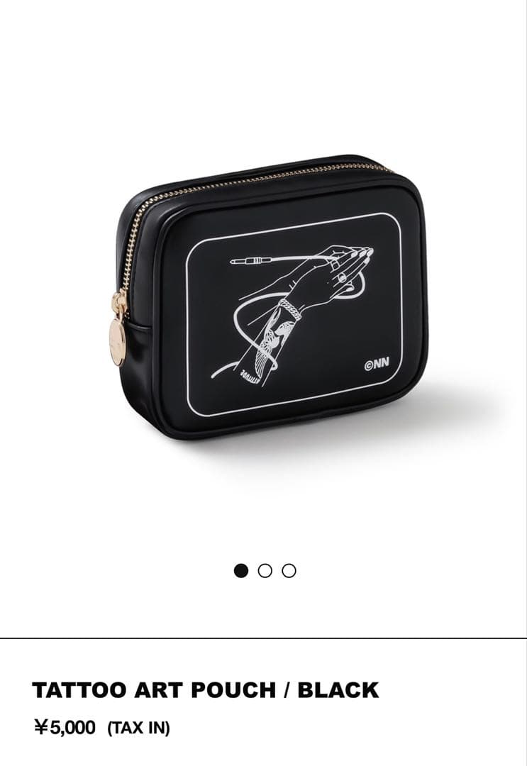 【新品未使用】 NIL DUE / NIL UN TOKYO ポーチ BLACK