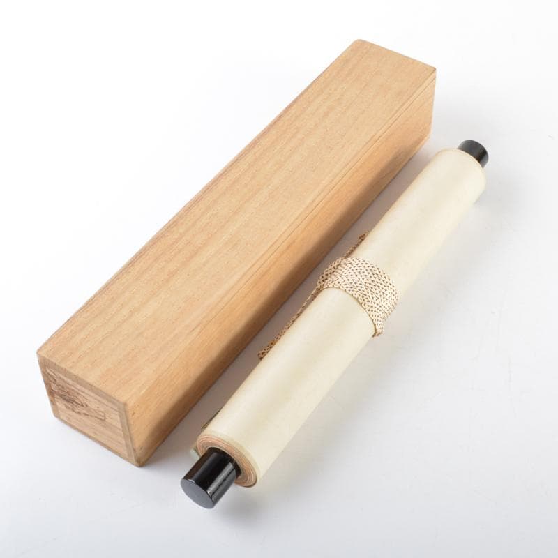 jingo 掛軸　紫野　前大徳　尾関桃林　一行書　共箱　C　4565A