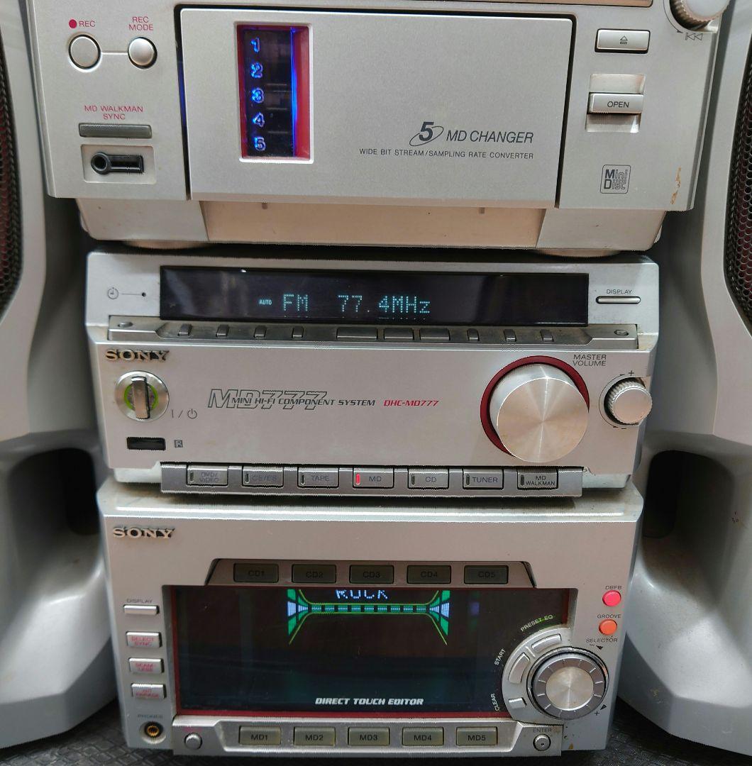 ■■SONY 　SS-MD777 システムコンポ
