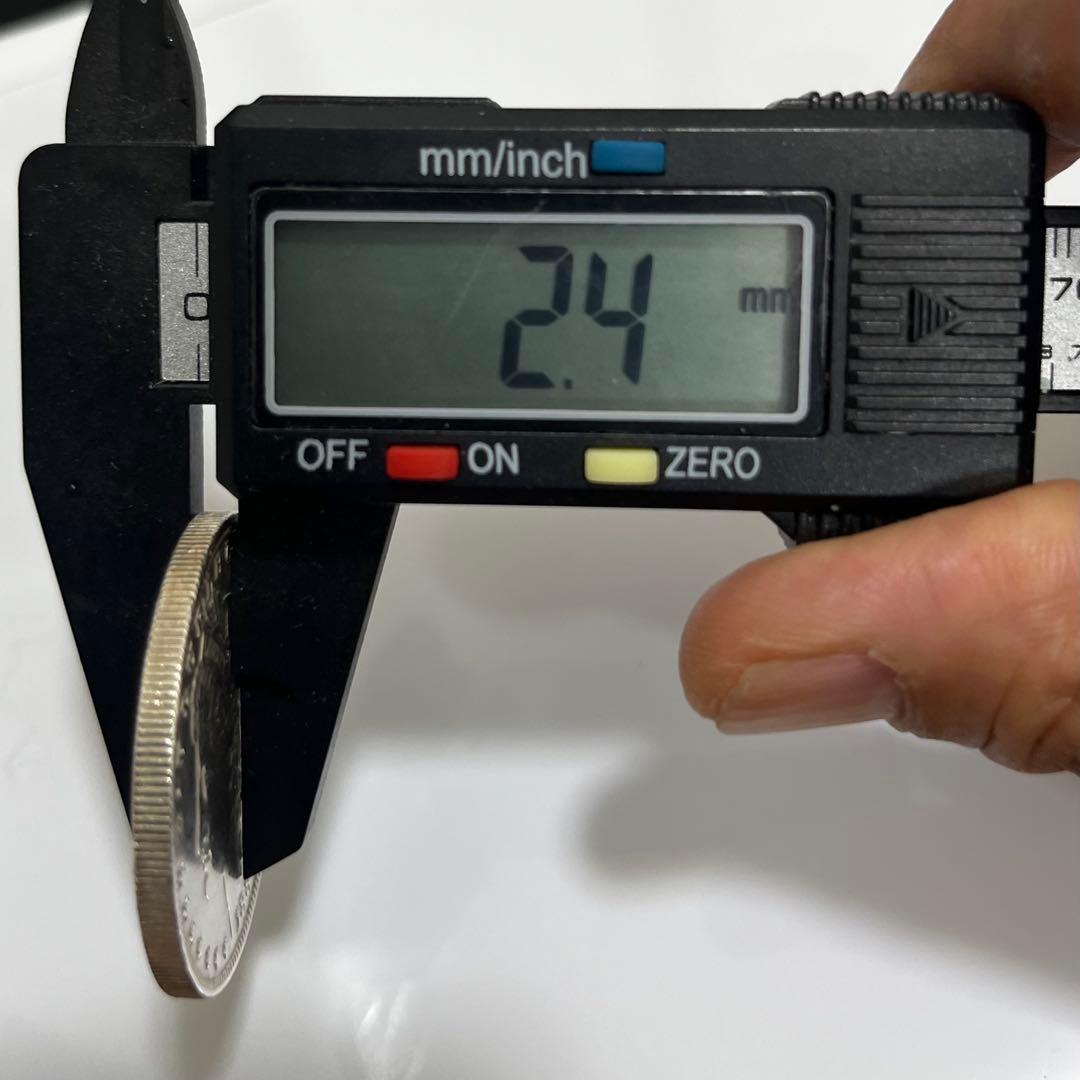 アメリカ　モルガン銀貨　1885年