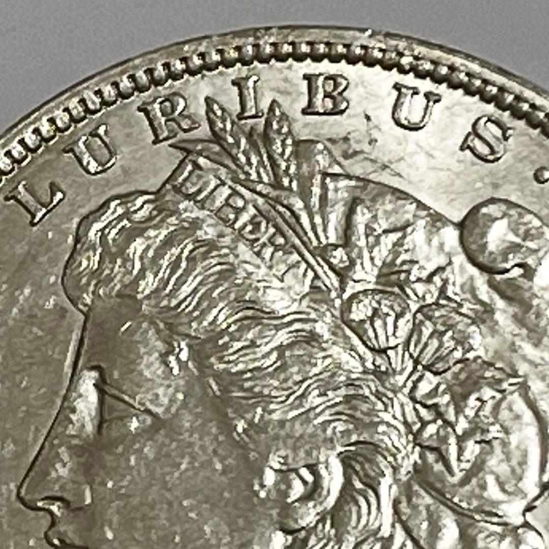 アメリカ　モルガン銀貨　1885年